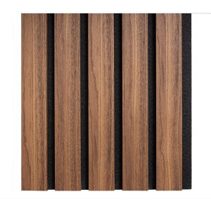Walnut Premium Acoustic Wood Wall Panel 260x30cm