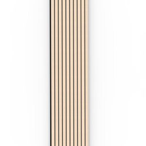 Washed Oak Acoustic Wood Wall Panel Wide Slat Series 2 - 240x60cm