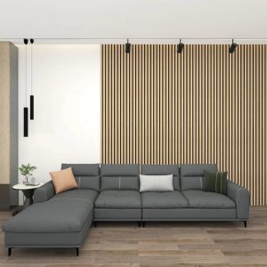 Oak Acoustic Wood Wall Panel Thin Slat