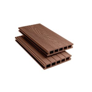 Red Brown Composite Woodgrain Decking Board 3.6m