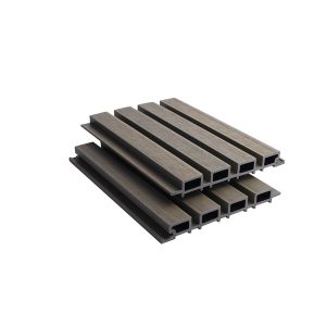 Composite Slatted Cladding Antique