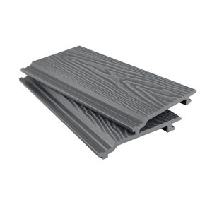 Composite Woodgrain Cladding Silver